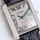 Full Diamond Stainless Steel Cartier Tank SOLO Auto Swiss Replica Watches (4)_th.jpg